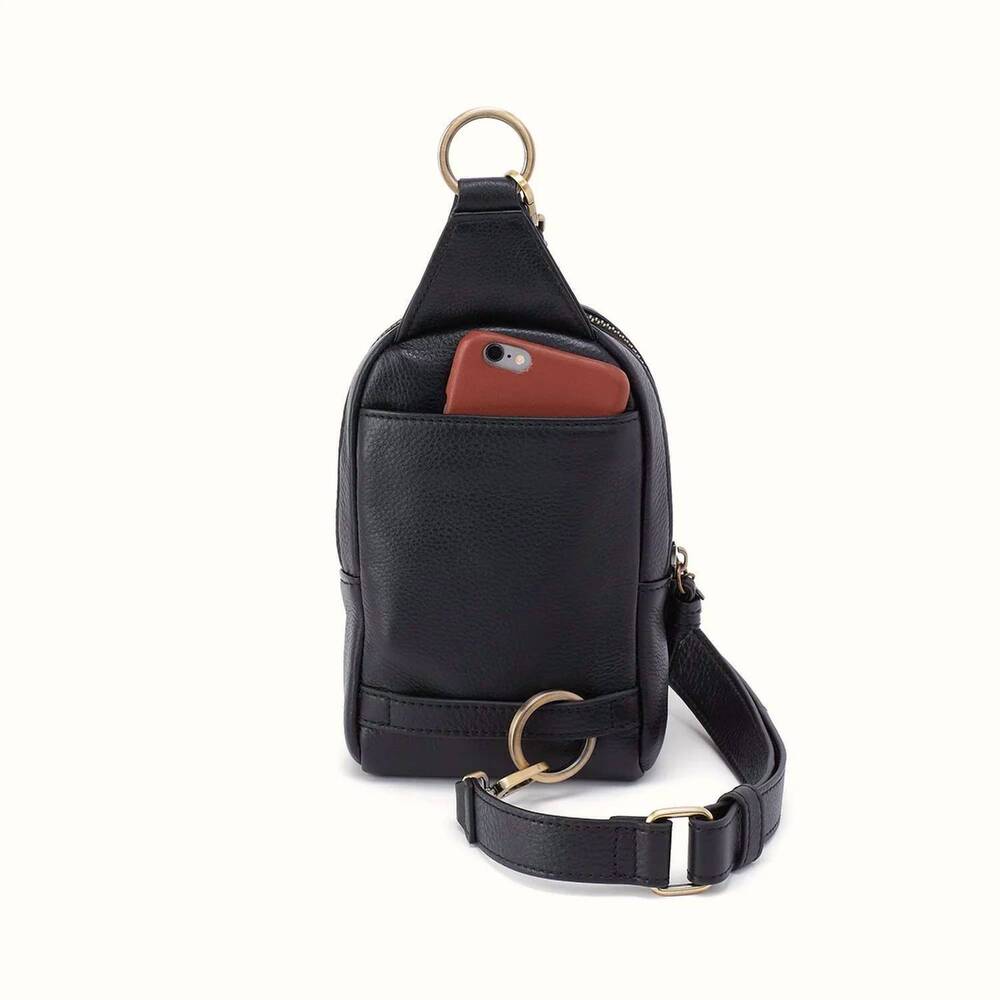 NEW HOBO cass small sling bag in black